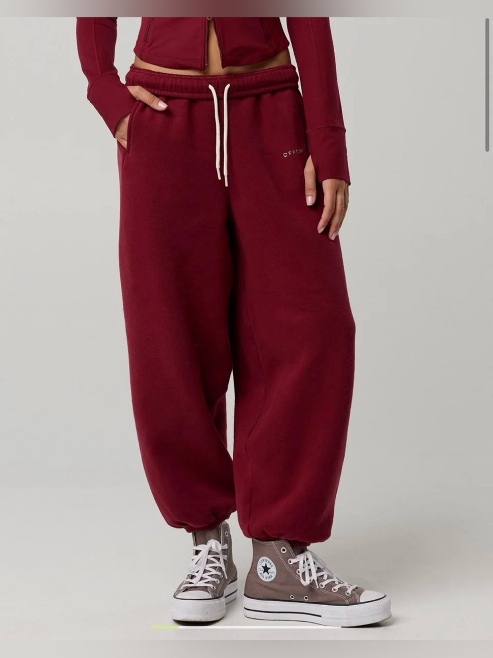 NWT Aerie Offline Cloud Fleece Classic Joggers!